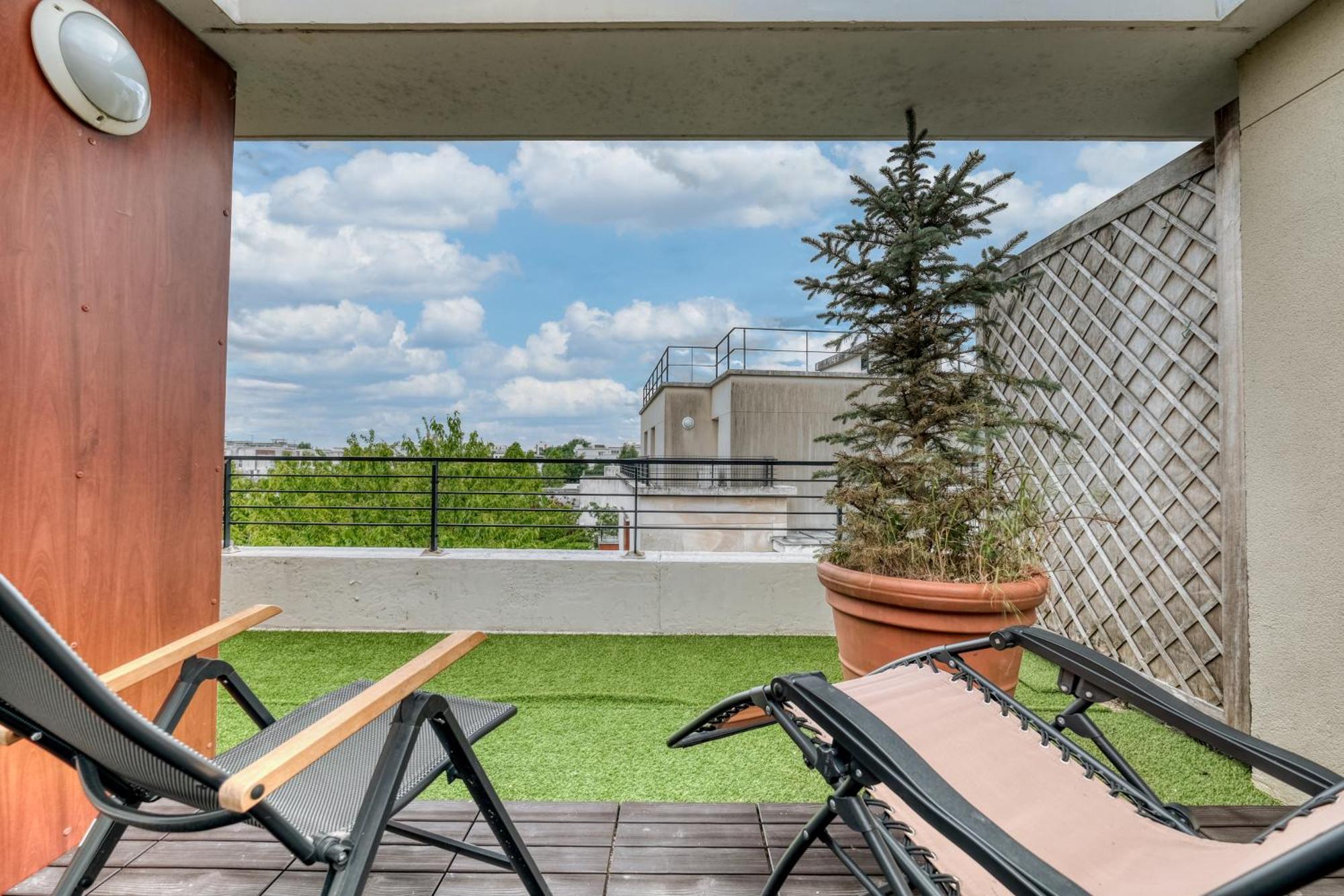 Appartement Family Terrasse 6-7Pers Proche Disney Et Gare Монтеврен Екстериор снимка